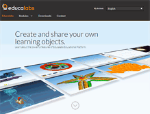 Tablet Screenshot of educalabs.com